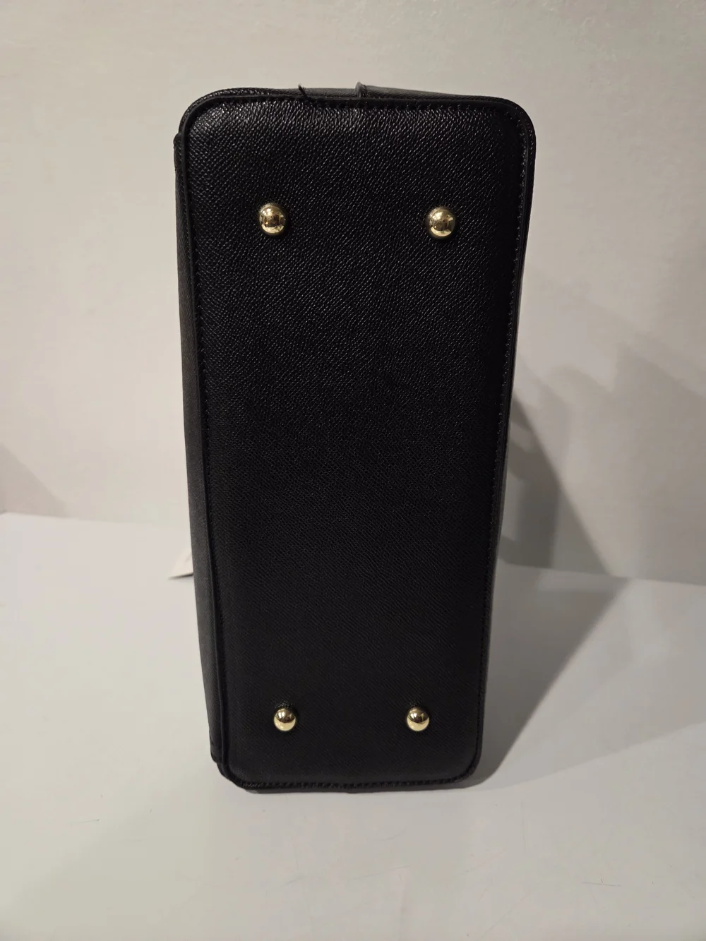 London Fog Black Studded Tote